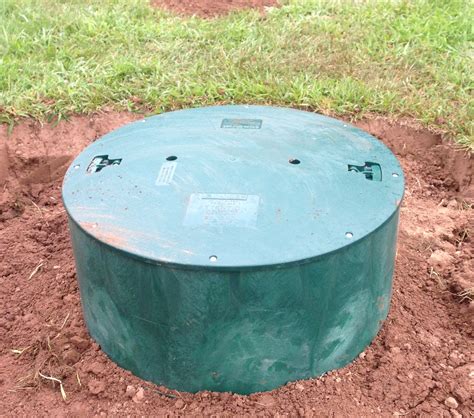 septic system distribution box risers|round septic tank lid.